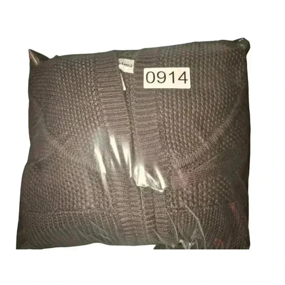 Tommy Bahama Womens Pima Cotton Bamboo Knit Zip Up Sweater Size Large Minimalist - Picture 10 of 10